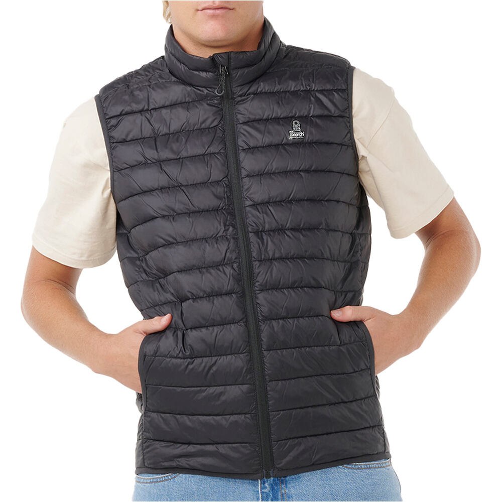 Rip Curl chalecos hombre ANTI SERIES SEARCH PUFFER  VST vista frontal