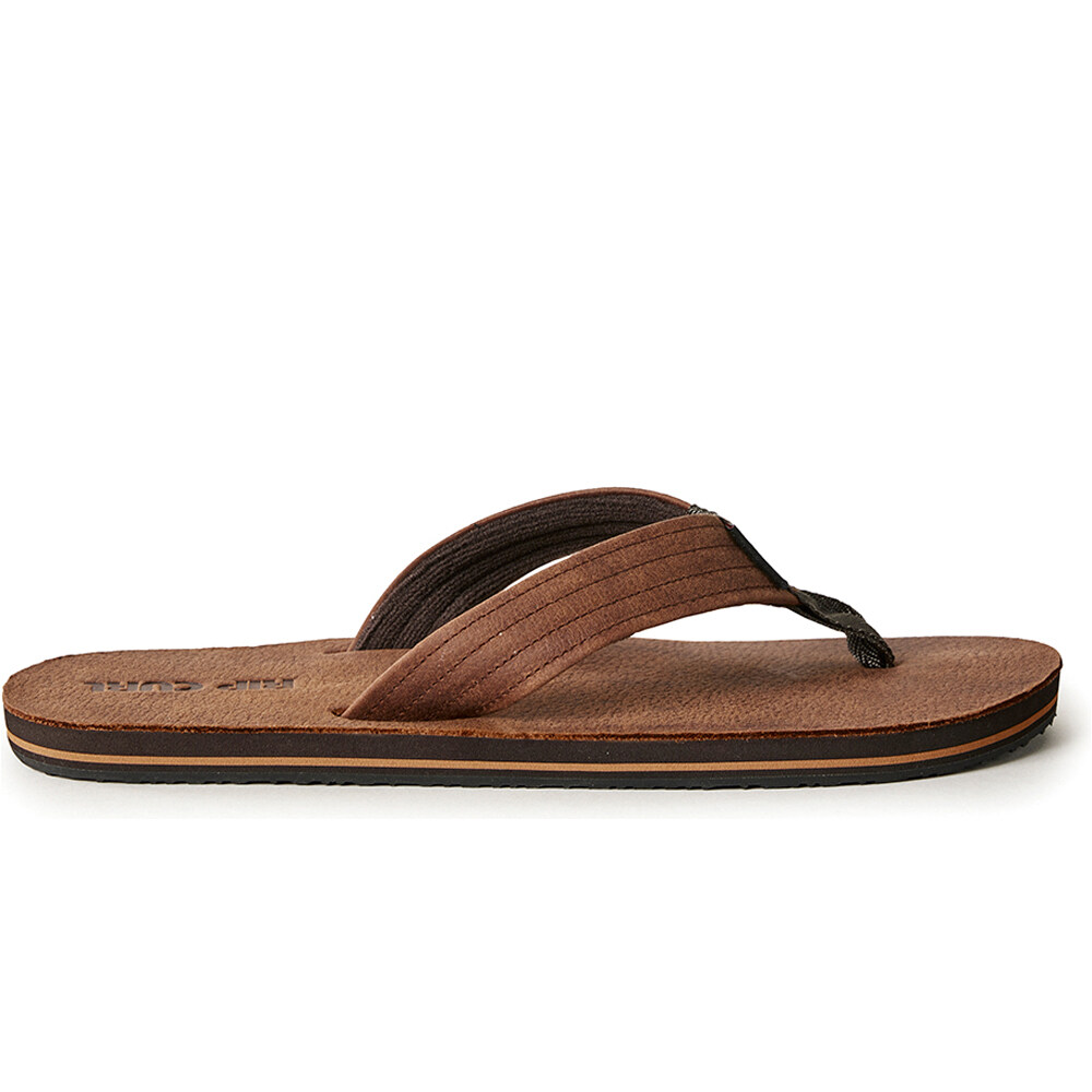 Rip Curl chanclas hombre REVIVAL LEATHER OPEN TOE lateral exterior