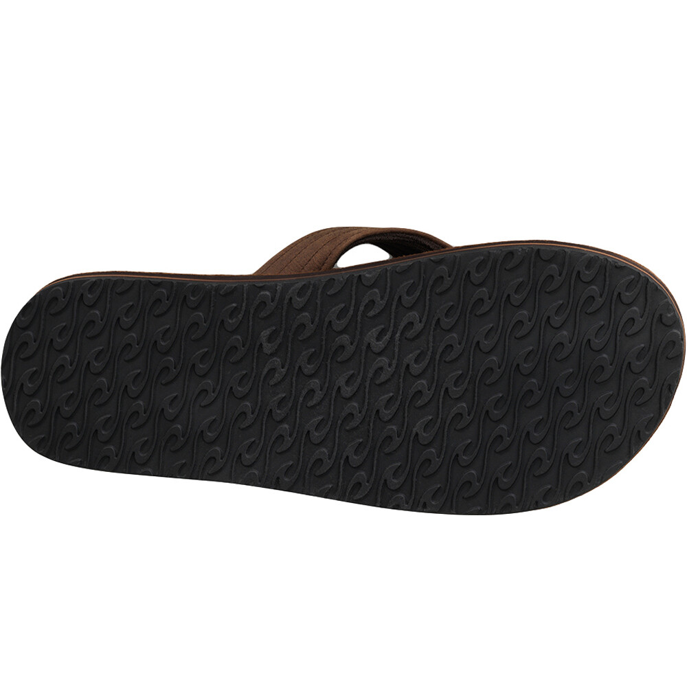 Rip Curl chanclas hombre REVIVAL LEATHER OPEN TOE vista trasera