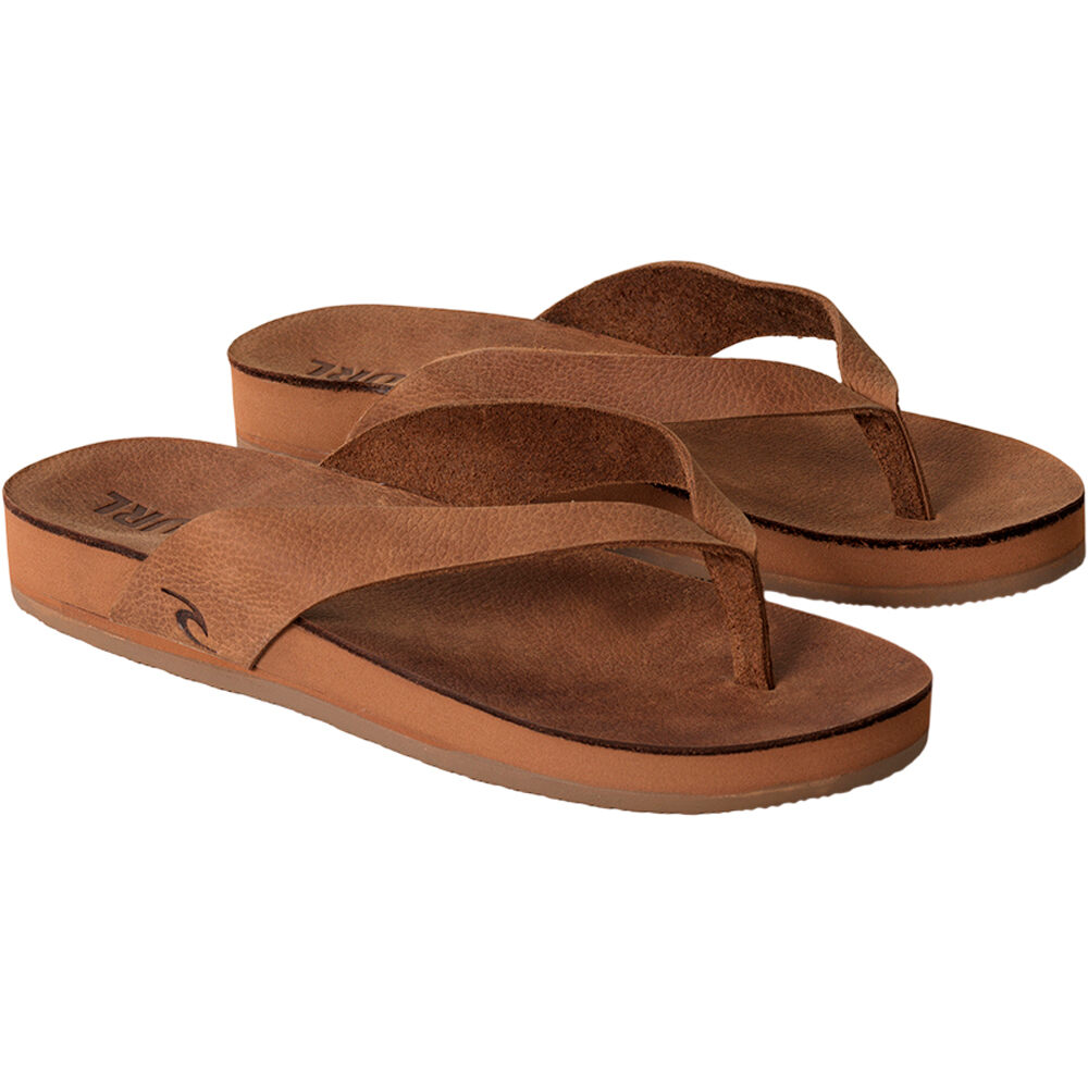 Rip Curl chanclas mujer FREEDOM LEATHER BLOOM OPEN TOE lateral interior