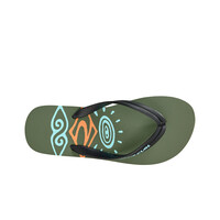Rip Curl chanclas niño SESSIONS BLOOM OPEN TOE - BOY vista superior