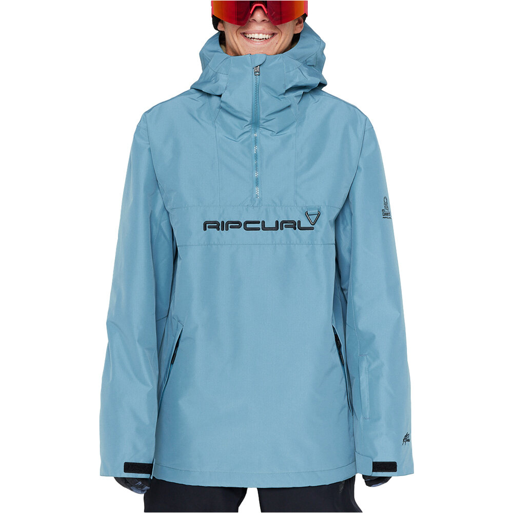 Rip Curl chaqueta esquí hombre ANTI SERIES ANORAK 20K/20K JKT vista frontal