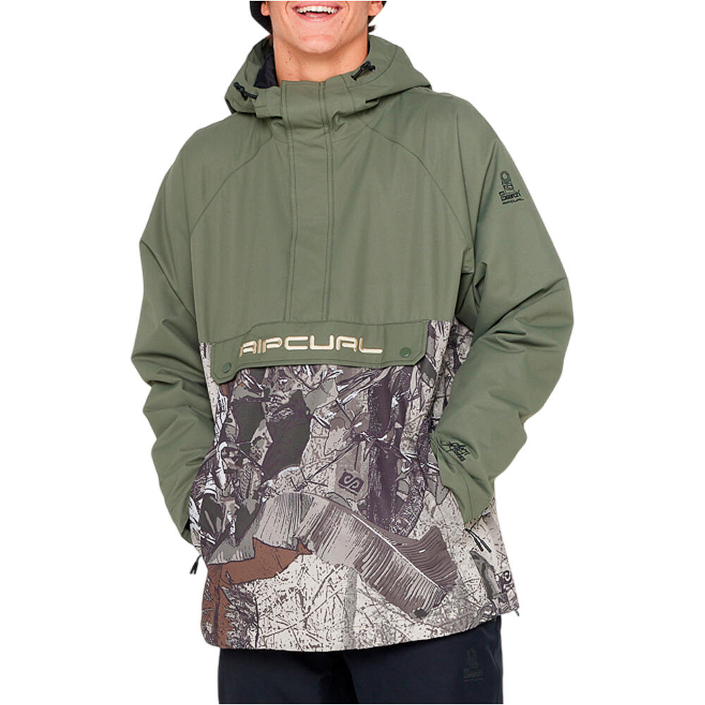 Rip Curl chaqueta esquí hombre ANTI SERIES PRIMAL 10K/10K JKT vista frontal