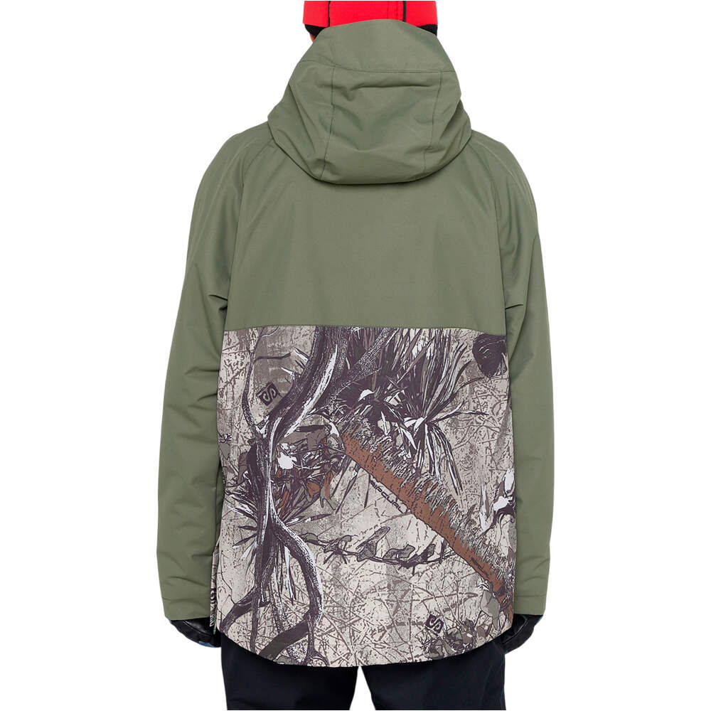 Rip Curl chaqueta esquí hombre ANTI SERIES PRIMAL 10K/10K JKT vista trasera