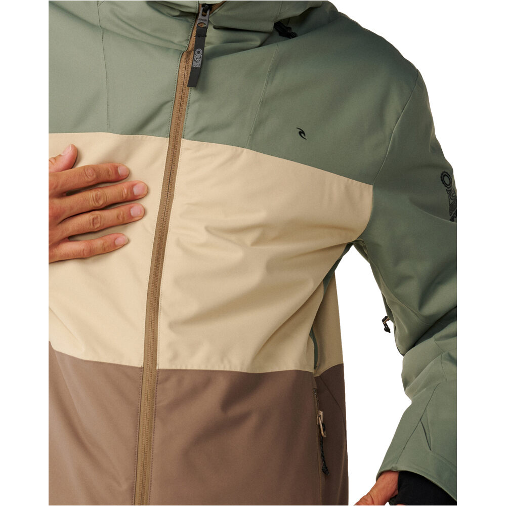 Rip Curl chaqueta esquí hombre S-SERIES NOTCH 10K/10K JKT vista detalle