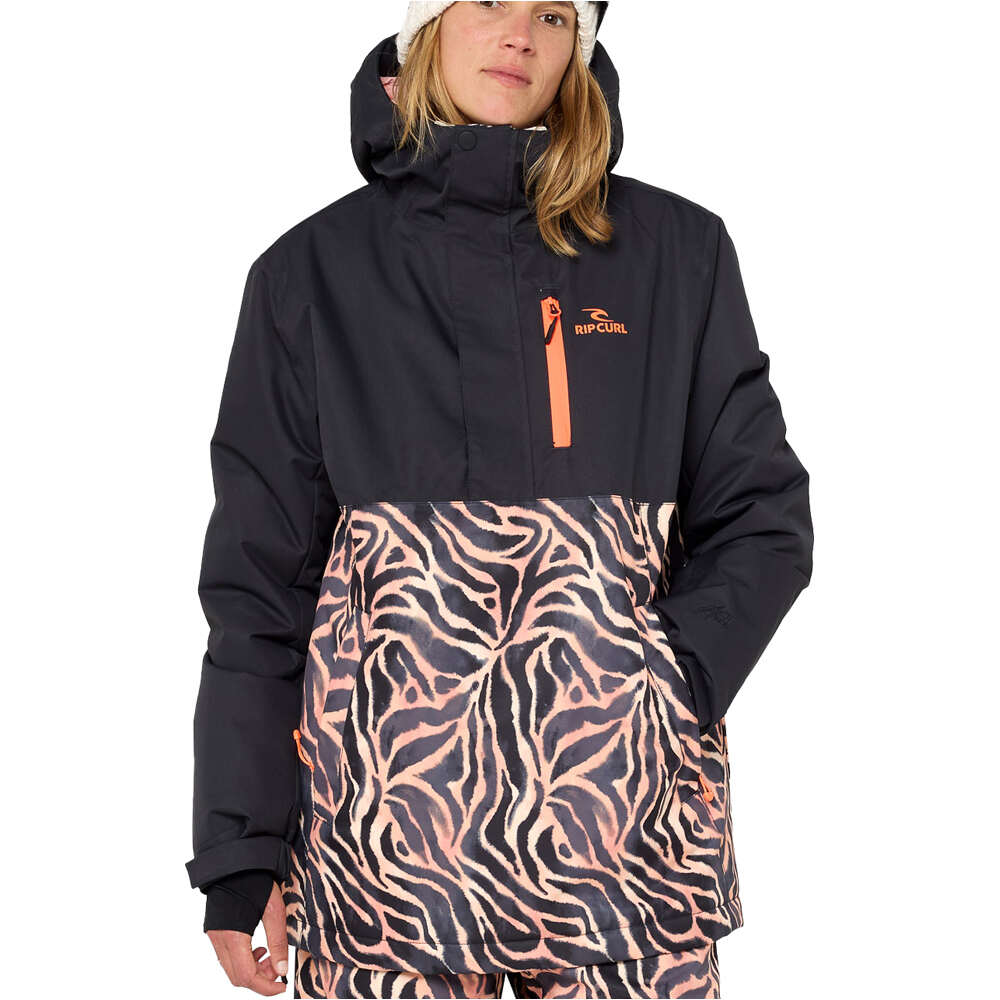 Rip Curl chaqueta esquí mujer ANTI SERIES ANORAK JKT 10K/10K vista frontal