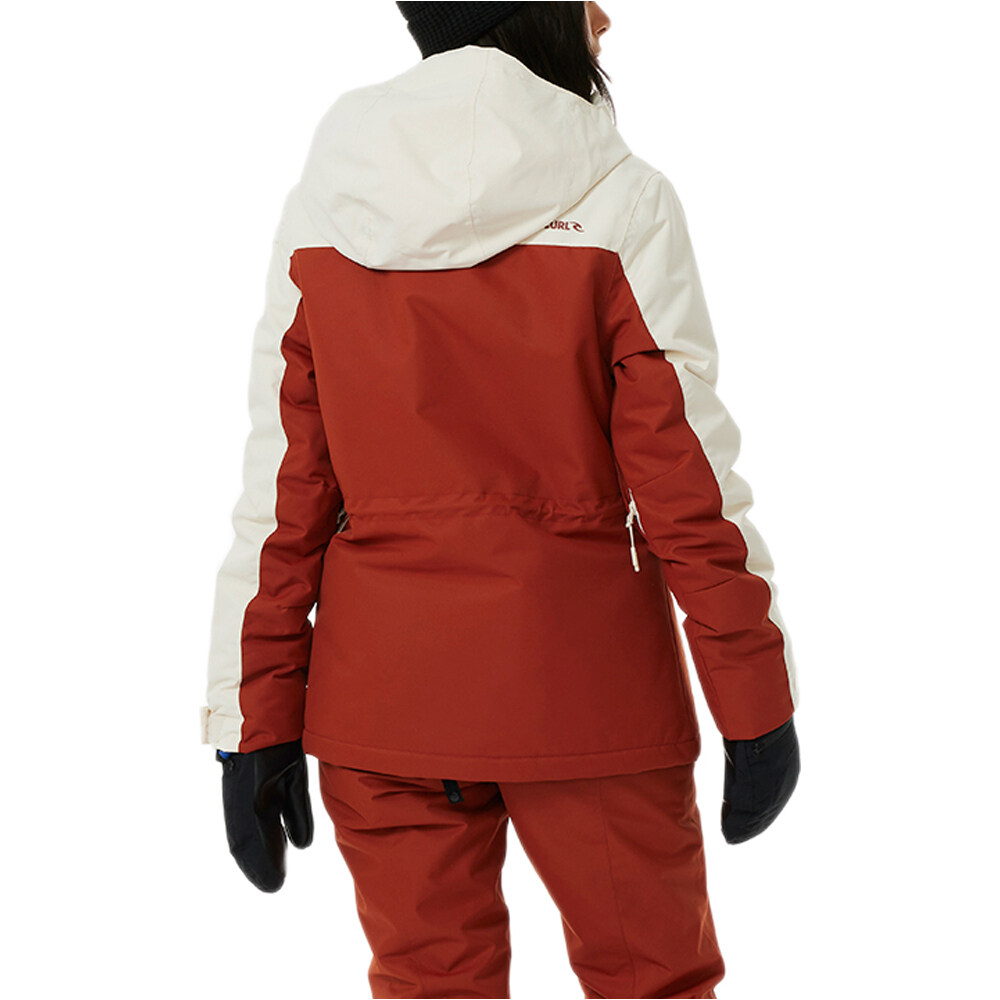 Rip Curl chaqueta esquí mujer ANTI SERIES BETTY JKT 10K/10K vista detalle
