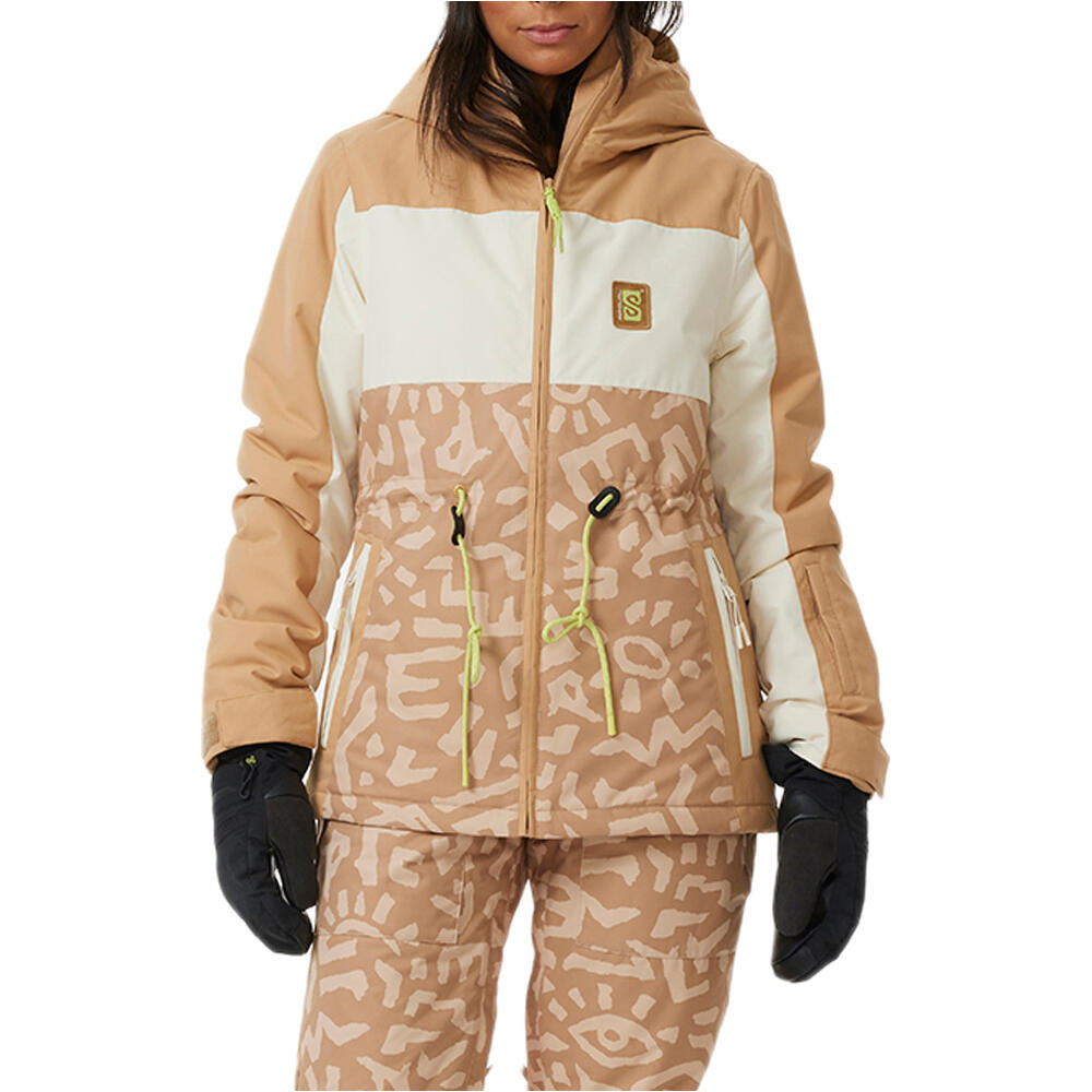 Rip Curl chaqueta esquí mujer ANTI SERIES BETTY JKT 10K/10K vista frontal