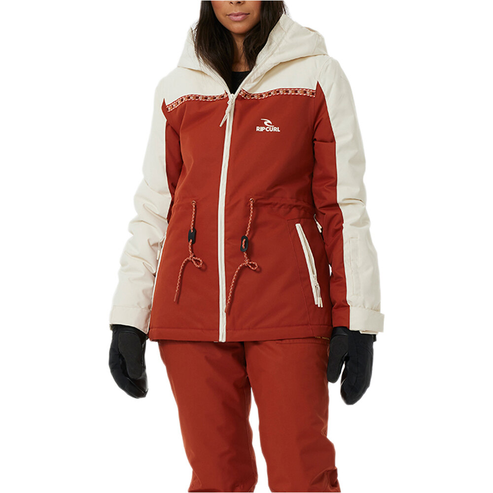 Rip Curl chaqueta esquí mujer ANTI SERIES BETTY JKT 10K/10K vista frontal