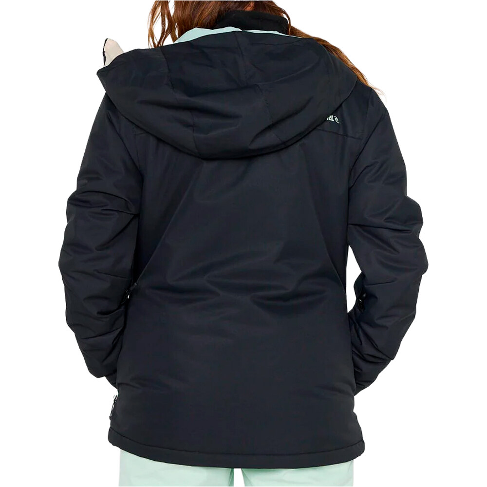 Rip Curl chaqueta esquí mujer ANTI SERIES BETTY JKT10K/10K vista trasera