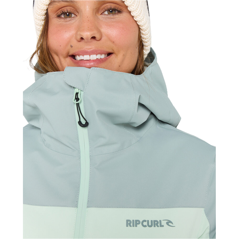 Rip Curl chaqueta esquí mujer ANTI SERIES COL BL JKT10K/10K vista detalle