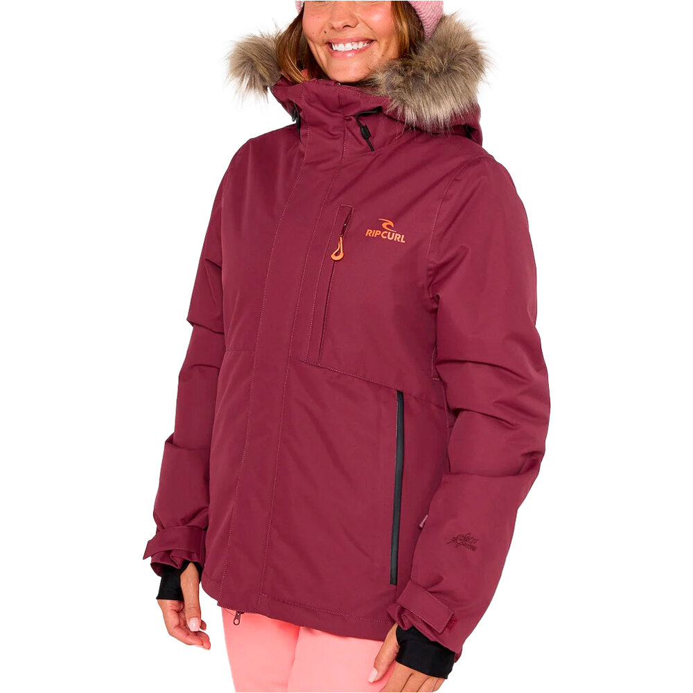 Rip Curl chaqueta esquí mujer ANTI SERIES PARKER JKT 10K/10K vista detalle
