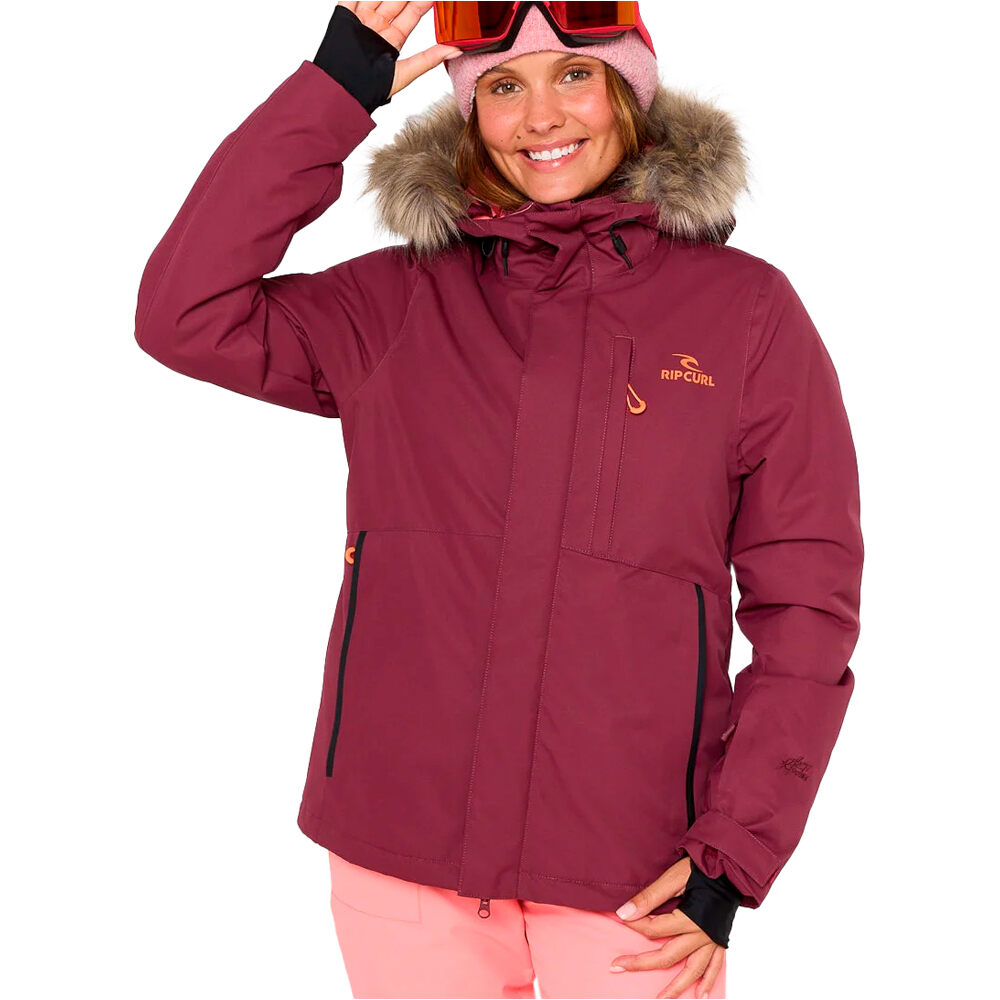 Rip Curl chaqueta esquí mujer ANTI SERIES PARKER JKT 10K/10K vista frontal