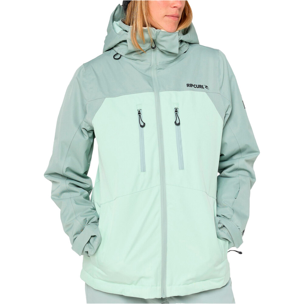 Rip Curl chaqueta esquí mujer ANTI SERIES RELAX JKT 20K/20K vista frontal