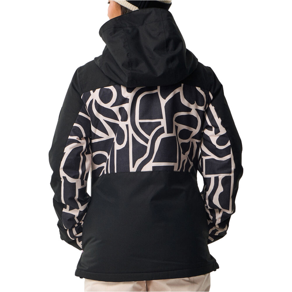 Rip Curl chaqueta esquí mujer S-SERIES COL BL JKT 10K/10K vista trasera