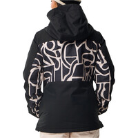 Rip Curl chaqueta esquí mujer S-SERIES COL BL JKT 10K/10K vista trasera