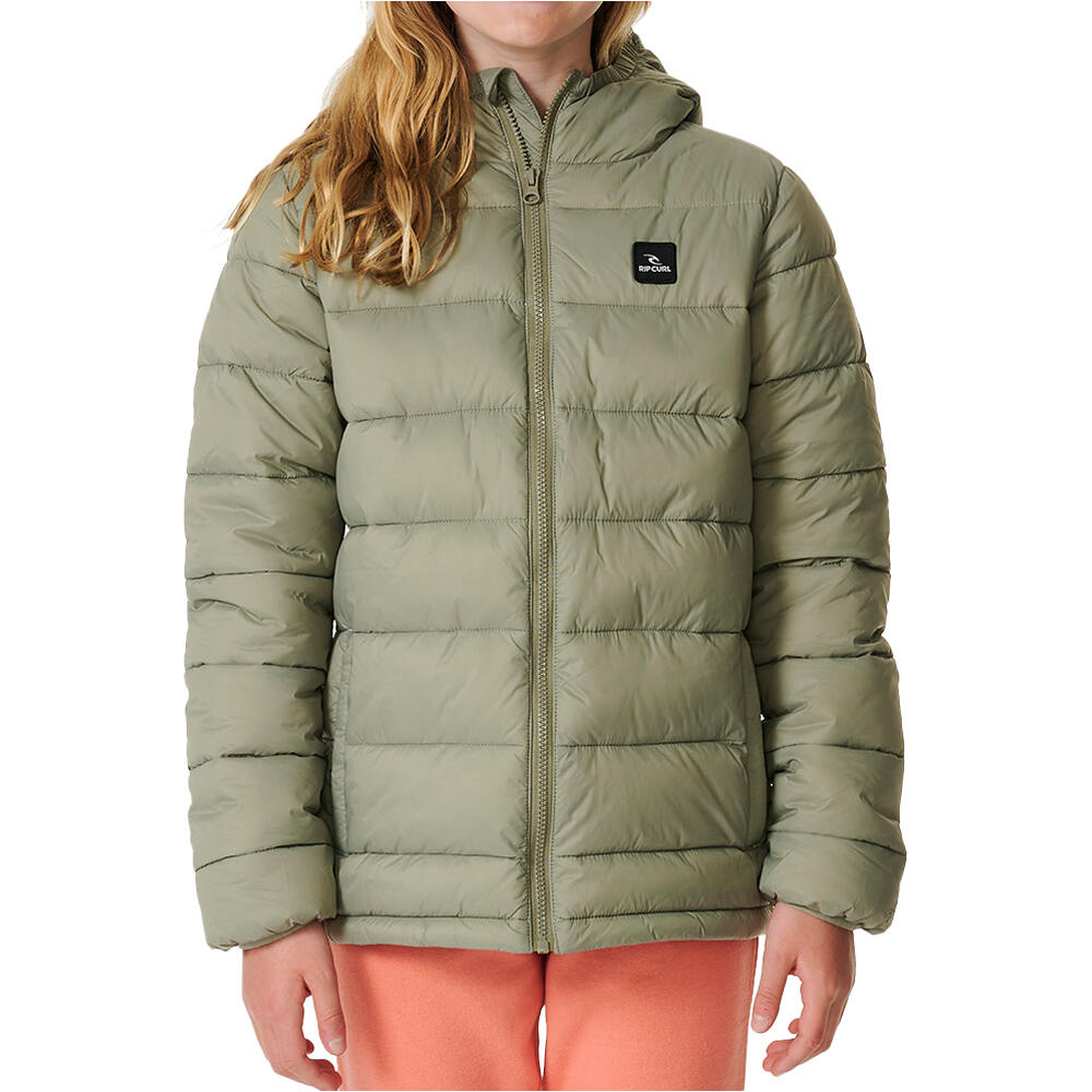 Rip Curl chaqueta niño ANTI SERIES PUFFER JACKET-KIDS vista frontal