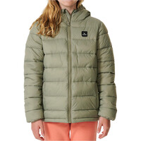 Rip Curl chaqueta niño ANTI SERIES PUFFER JACKET-KIDS vista frontal