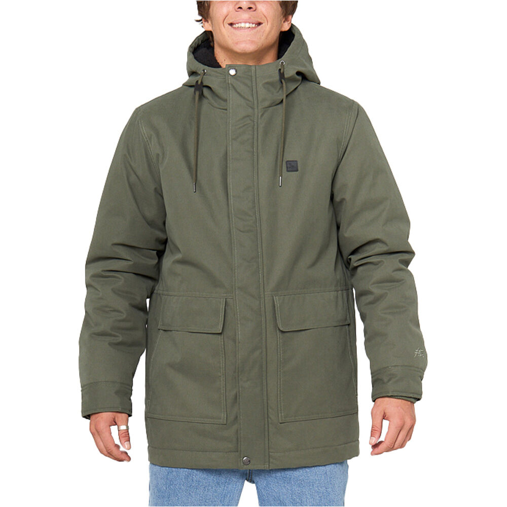 Rip Curl chaquetas hombre ANTI SERIES EXIT 5K/5K JACKET vista frontal