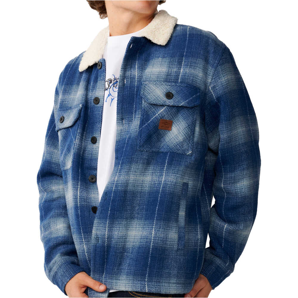 Rip Curl chaquetas hombre CLASSIC SURF BELLS SHERPA JKT vista detalle