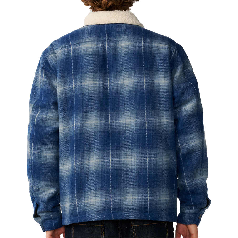 Rip Curl chaquetas hombre CLASSIC SURF BELLS SHERPA JKT vista trasera