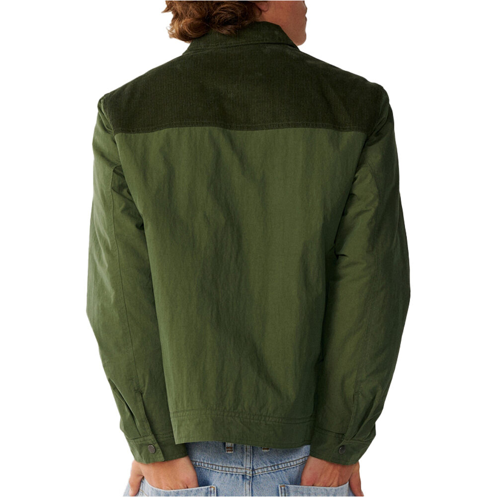 Rip Curl chaquetas hombre CLASSIC SURF CORD PUFFER JACKE vista trasera