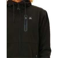 Rip Curl chaquetas hombre DEPARTED BONDED DWR ZIP THRU vista detalle