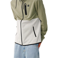 Rip Curl chaquetas hombre DEPARTED BONDED DWR ZIP THRU vista detalle