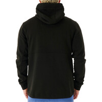 Rip Curl chaquetas hombre DEPARTED BONDED DWR ZIP THRU vista trasera