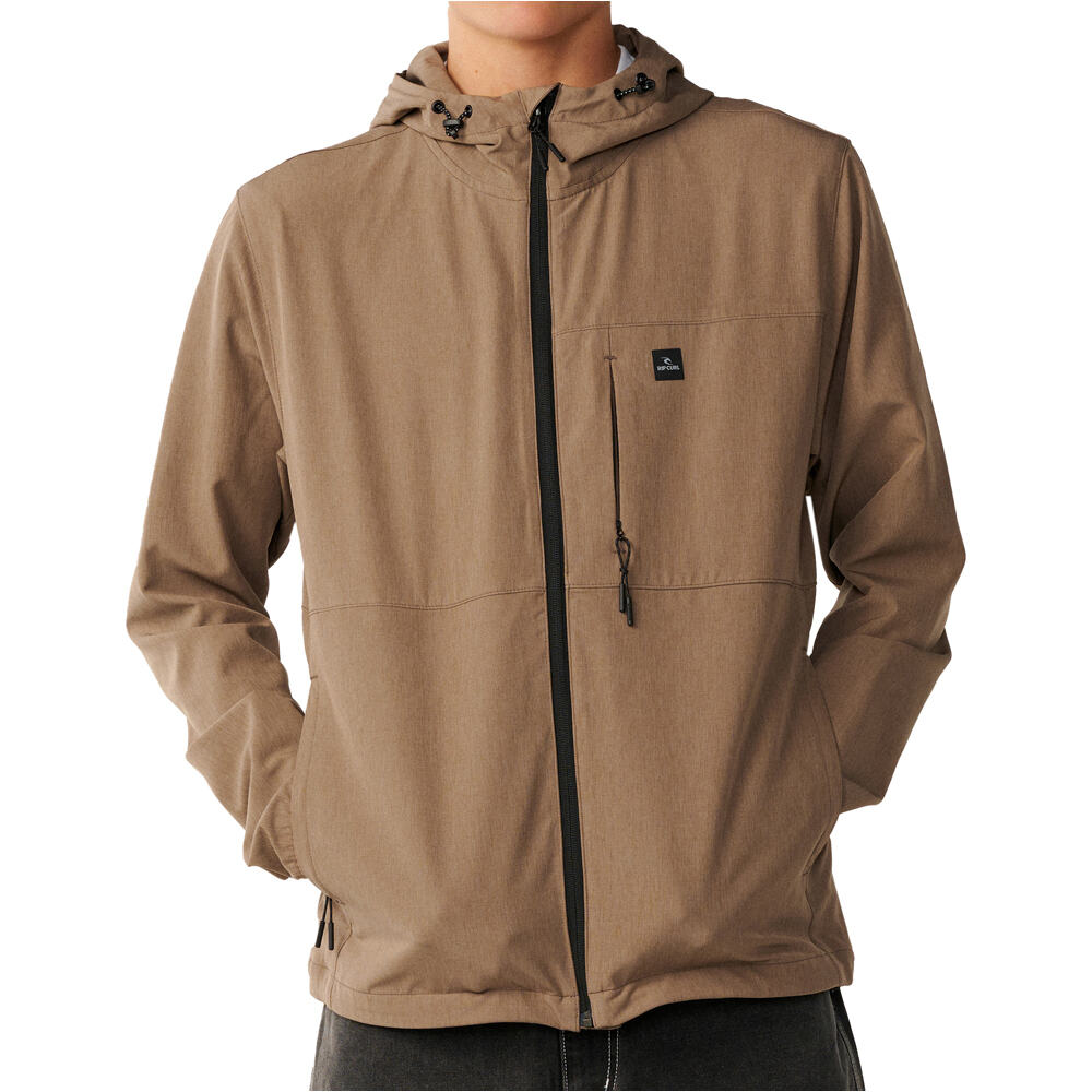 Rip Curl chaquetas hombre ELITE DWR JACKET vista frontal