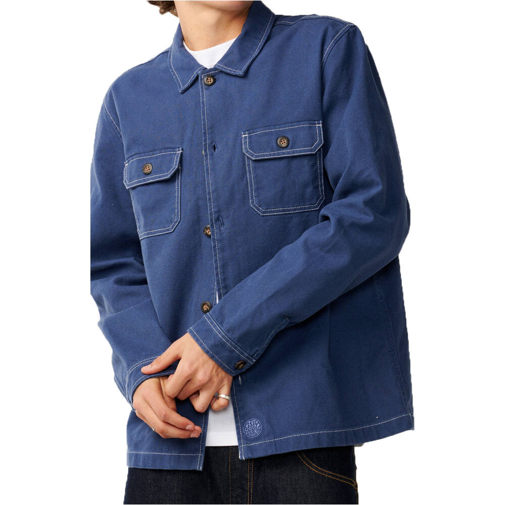 Rip Curl chaquetas hombre PREMIUM SURF ANYDAY SHACKET vista detalle