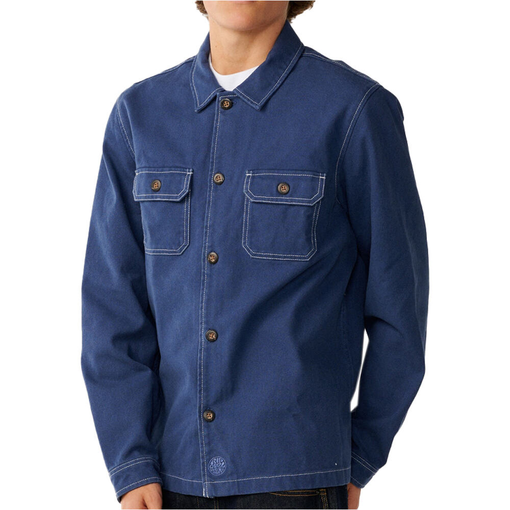 Rip Curl chaquetas hombre PREMIUM SURF ANYDAY SHACKET vista frontal