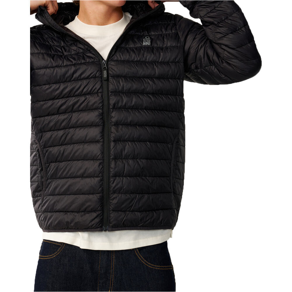 Rip Curl chaquetas hombre S-SERIES PUFFER DWR HOOD vista detalle