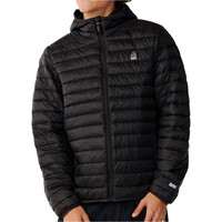 Rip Curl chaquetas hombre S-SERIES PUFFER DWR HOOD vista frontal
