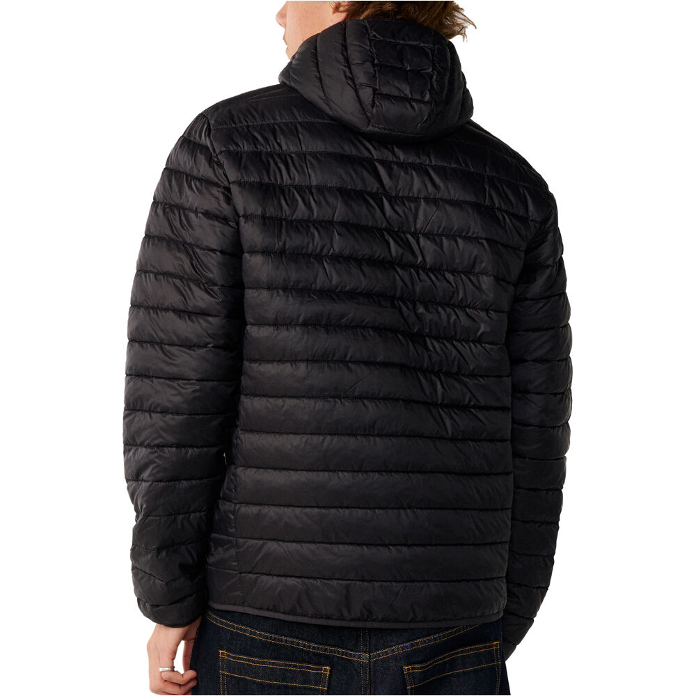 Rip Curl chaquetas hombre S-SERIES PUFFER DWR HOOD vista trasera