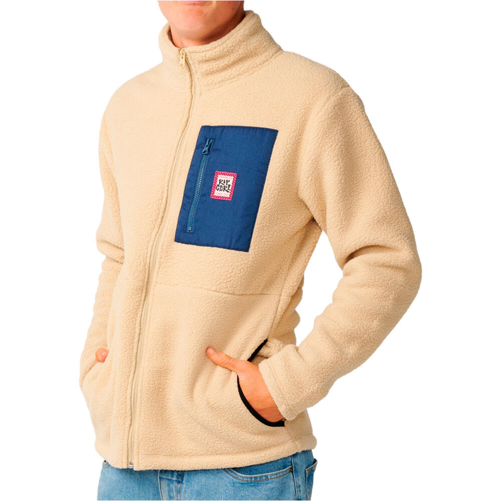 Rip Curl chaquetas hombre STREAMLINE BIG BEAR POLAR vista detalle