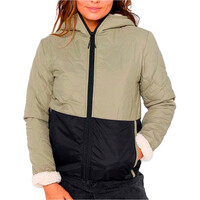 Rip Curl chaquetas mujer ANTI-SERIES ANOETA QUILTED vista frontal