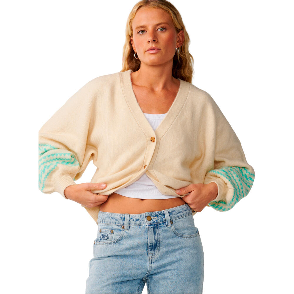 Rip Curl chaquetas mujer BOSSA NOVA JACQUARD CARDIGAN 03