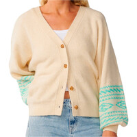 Rip Curl chaquetas mujer BOSSA NOVA JACQUARD CARDIGAN vista frontal