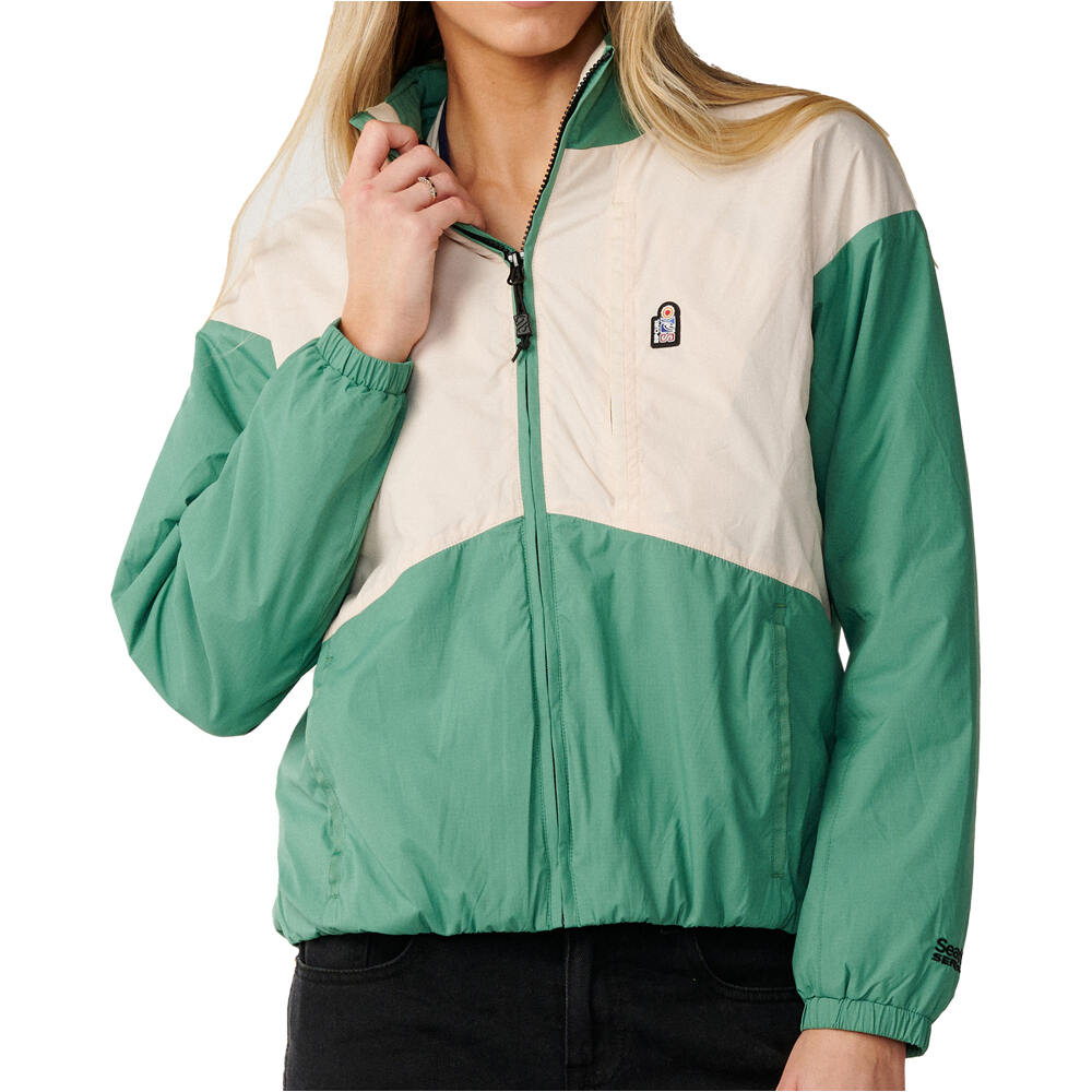 Rip Curl chaquetas mujer S-SERIES PACKABLE PUFFER vista frontal