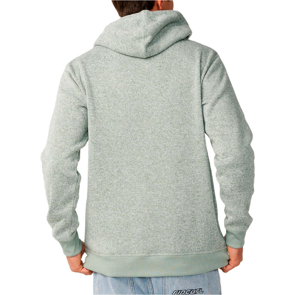 Rip Curl jersey hombre CLASSIC SURF CRESCENT HOOD vista trasera