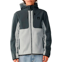 Rip Curl jersey hombre S-SERIES PANELLED ZIP THRU HO vista frontal