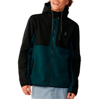 Rip Curl jersey hombre S-SERIES PANELLED ZIP THRU HO vista frontal