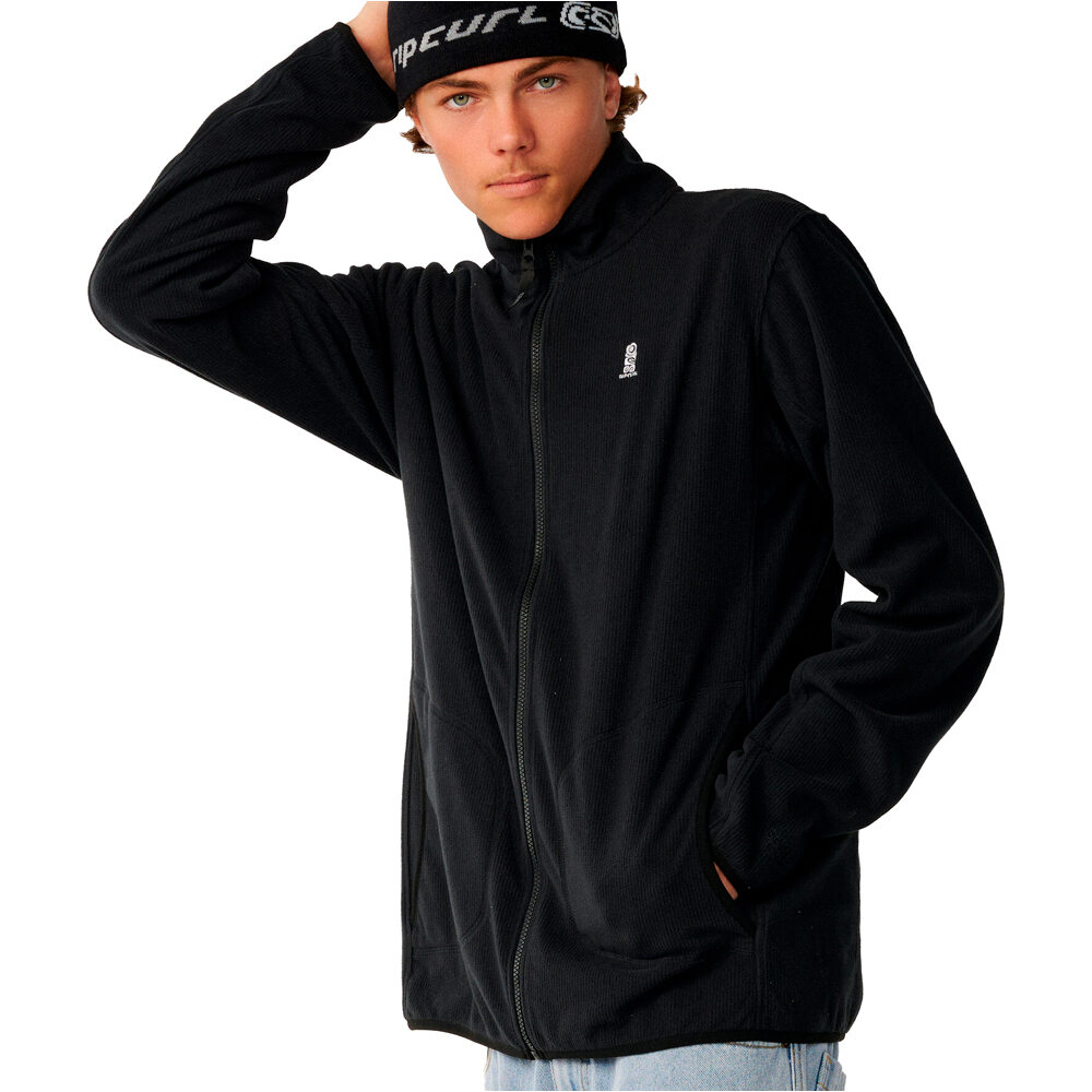 Rip Curl jersey hombre S-SERIES POLAR ZIP THRU CREW vista detalle
