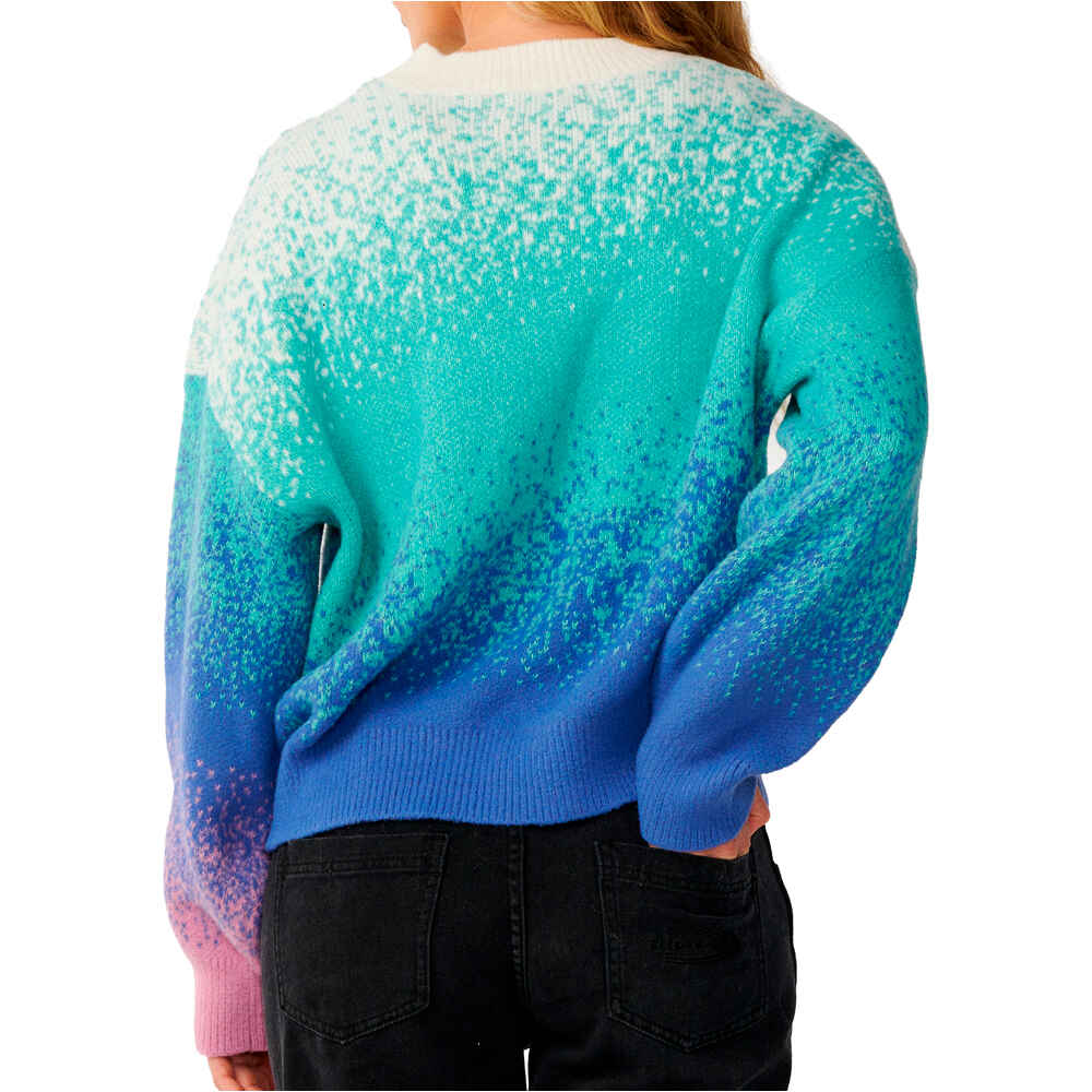 Rip Curl jersey mujer BOSSA NOVA DEGRADE CREW vista trasera