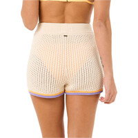 Rip Curl pantalón corto deporte mujer CALA VADELLA CROCHET SHORT vista trasera