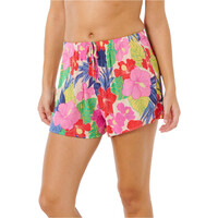 Rip Curl pantalón corto deporte mujer PARTY PACK BEACH SHORT vista frontal