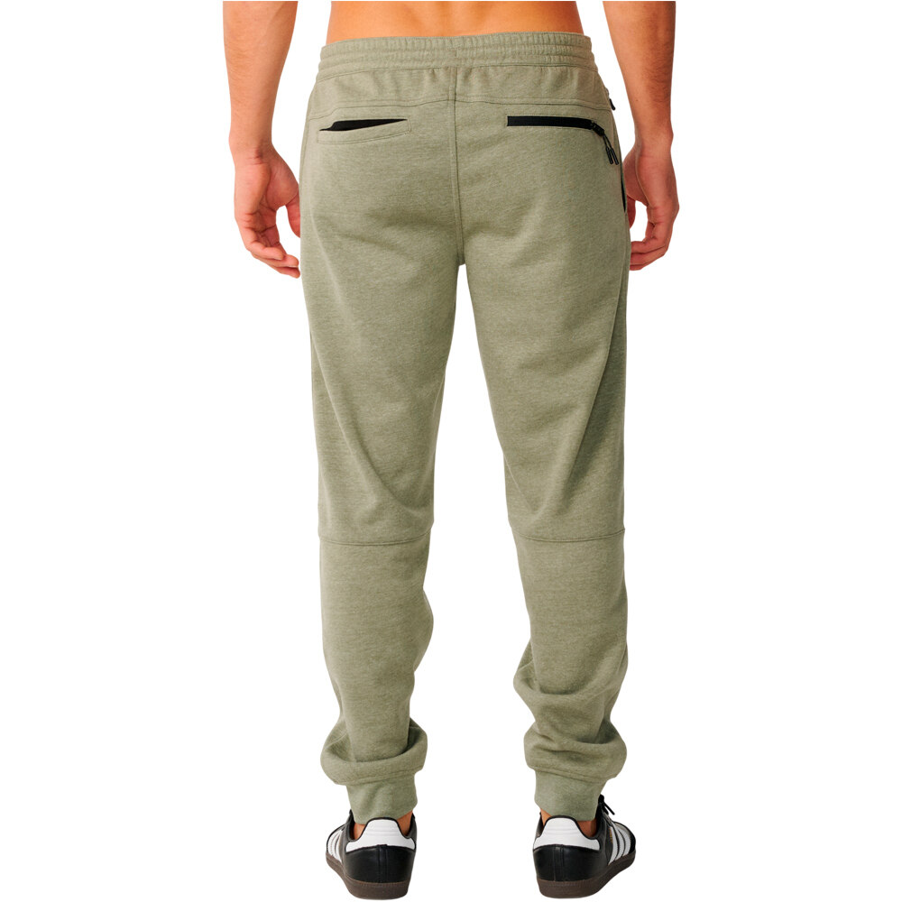 Rip Curl pantalón hombre DEPARTED BONDED DWR TRACKPANT vista trasera
