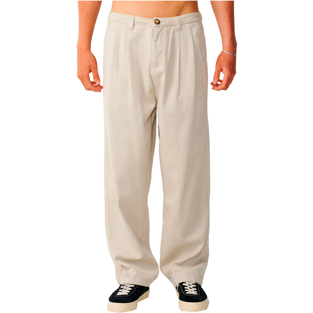 Rip Curl pantalón hombre DISORDER TWILL PANTS vista frontal