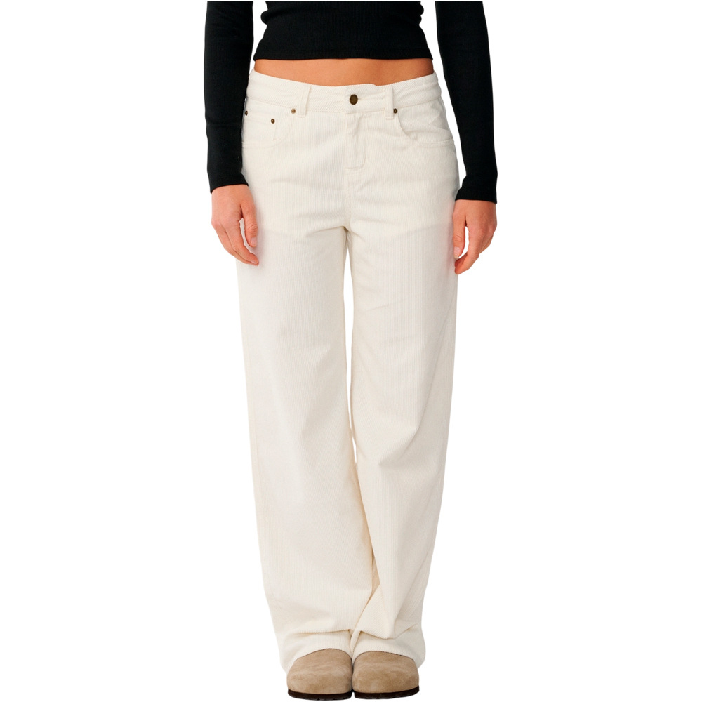 Rip Curl pantalón mujer AGGIE CORD RELAXED PANT vista frontal